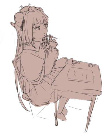 角度違う絵でキャラを保たせるのが難しいという話